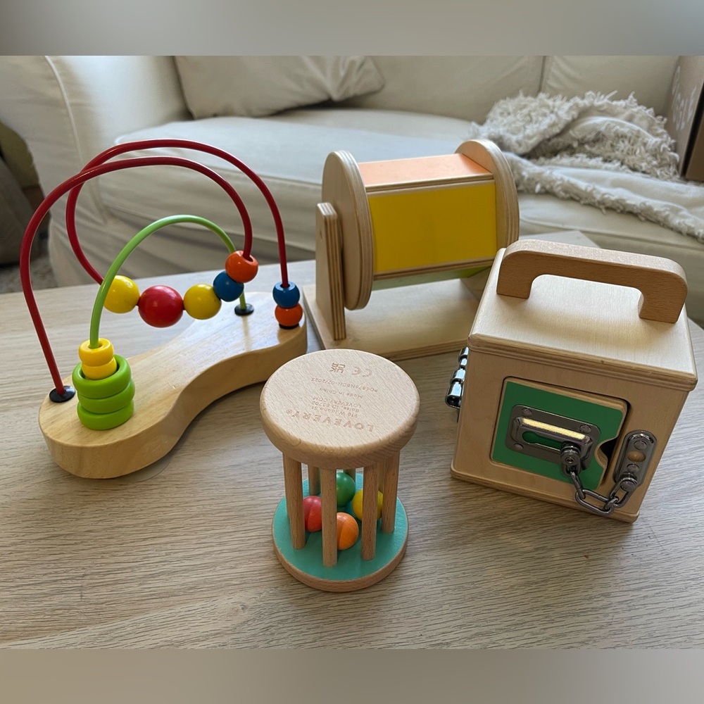 Wooden Baby Toy Bundle - Lovevery & Hape